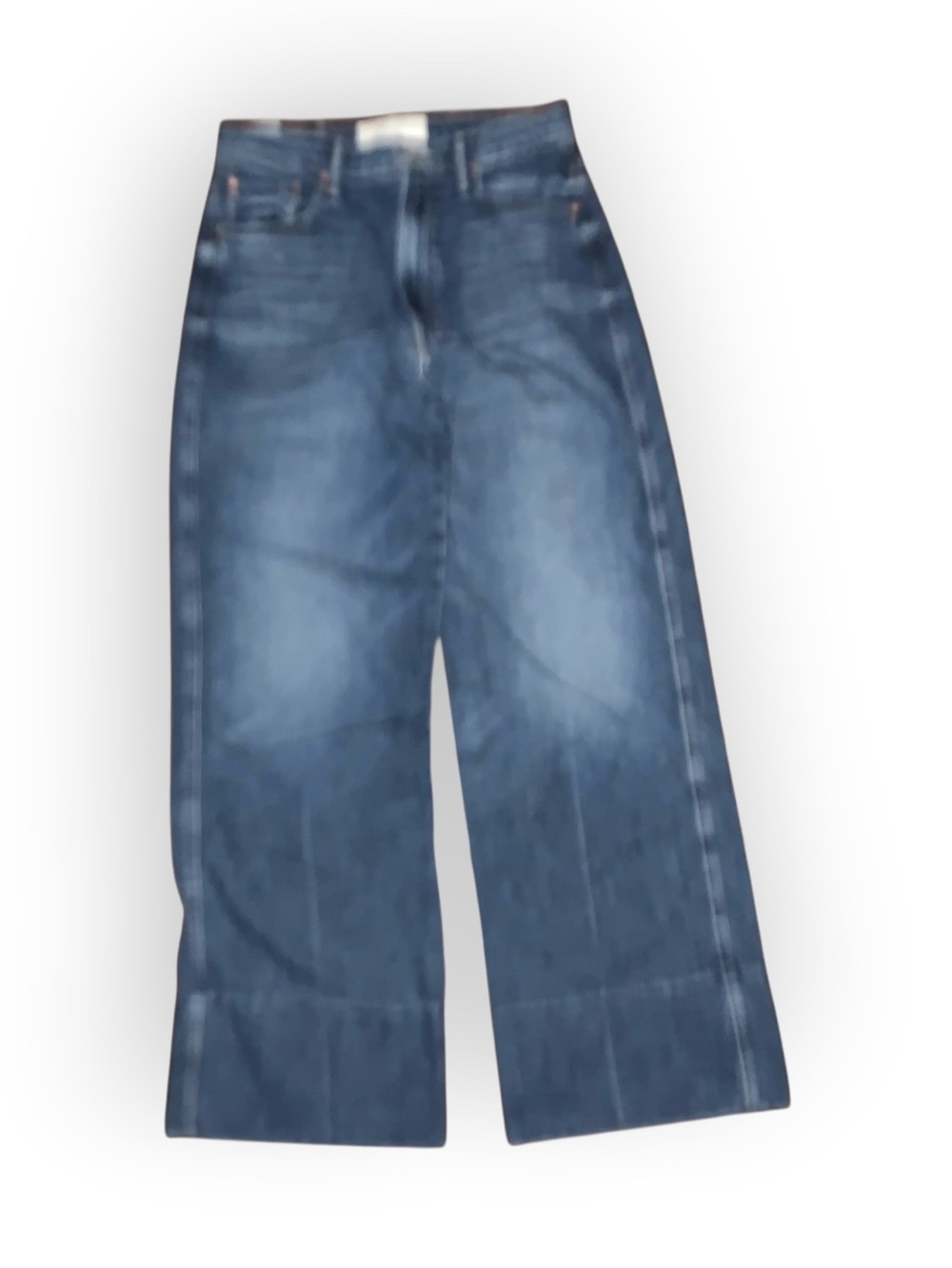Mother The Maven Wide Hem Ankle Jeans - Picture 5 of 11